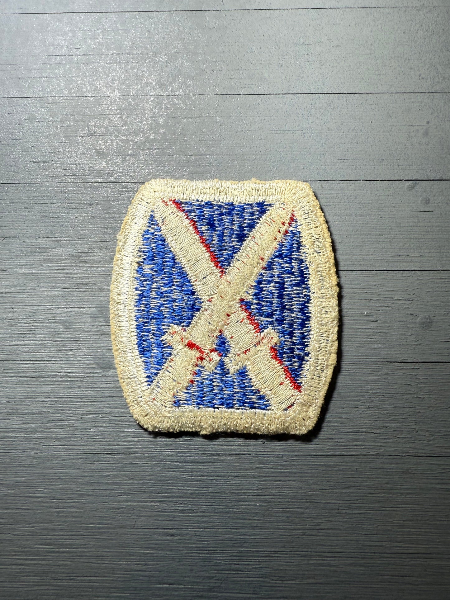 Patch US 10st Infantry Division