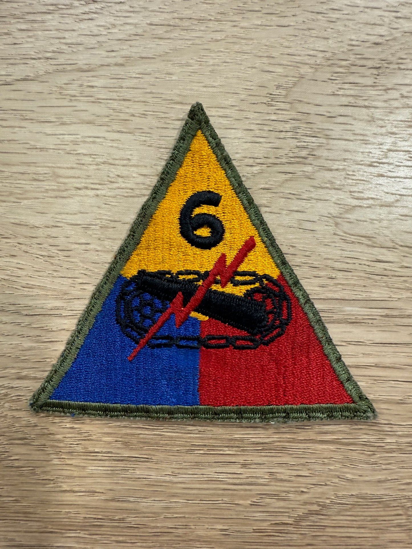 Patch US 6st Armored Division US