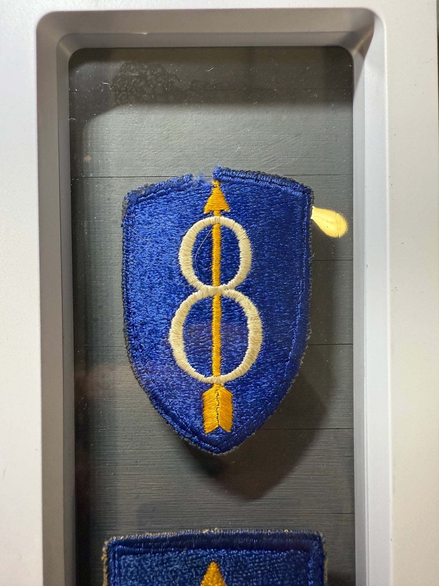 Patch US 8st Infantry Division "En DUO"