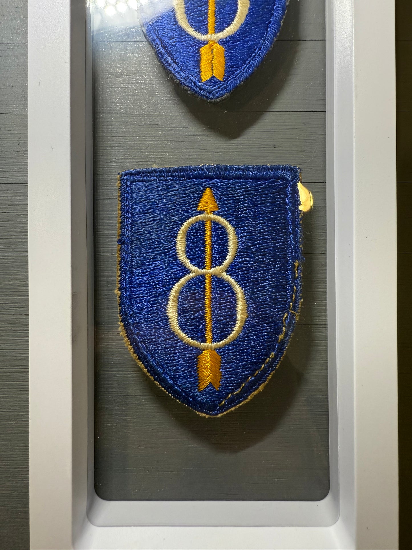 Patch US 8st Infantry Division "En DUO"