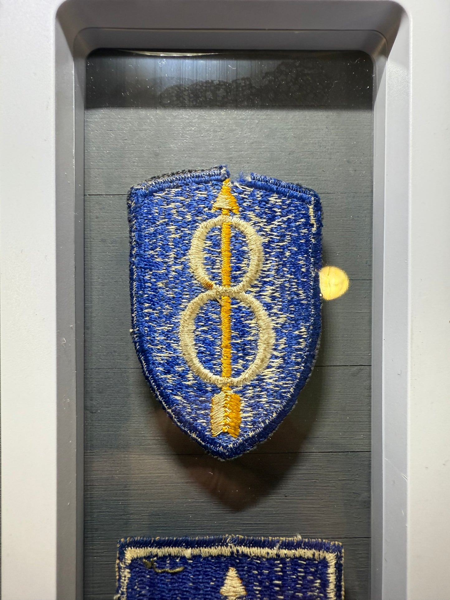 Patch US 8st Infantry Division "En DUO"