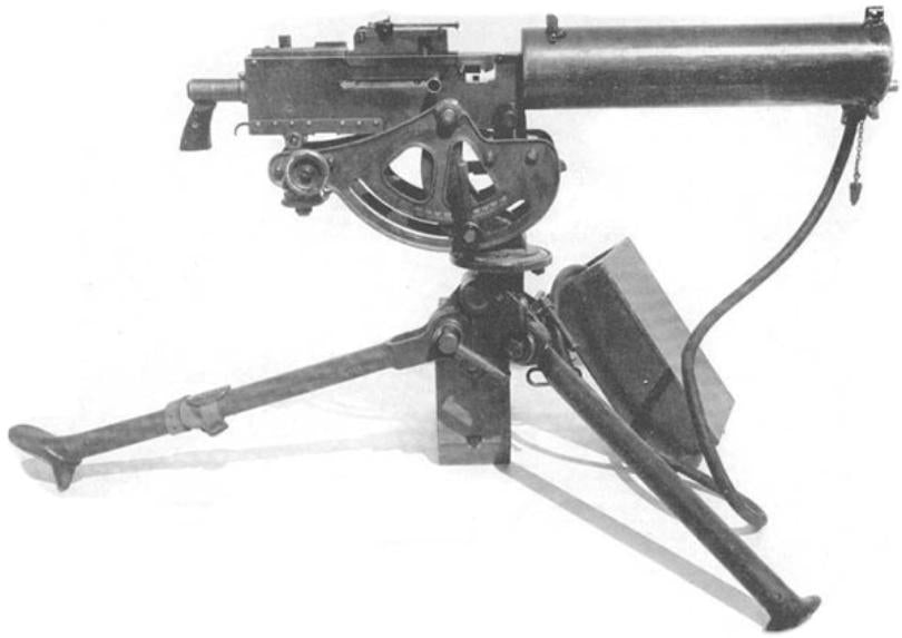 Sangle US de Transport cuir mitrailleuse M1917 WW2