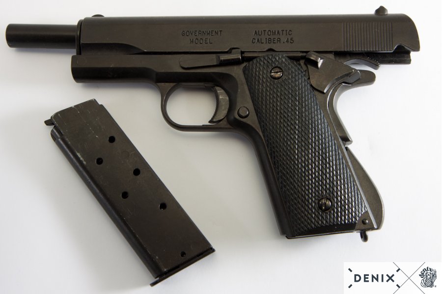 Pistolet COLT45 M1911 NOIR - Démontable