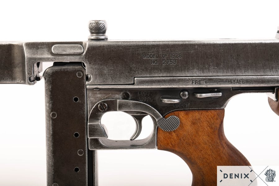 MITRAILLETTE THOMPSON M1928A1 (Patiné)