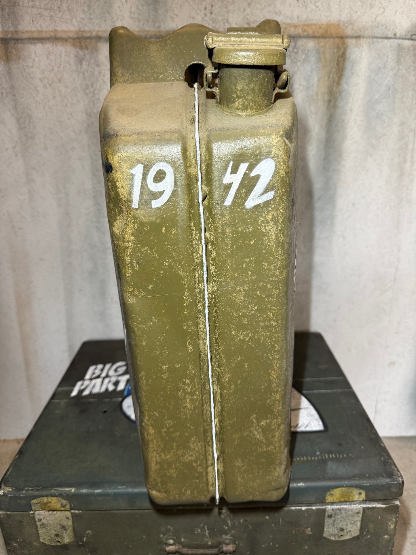 JERRYCAN US NAVY-SIRENE (Fait main)