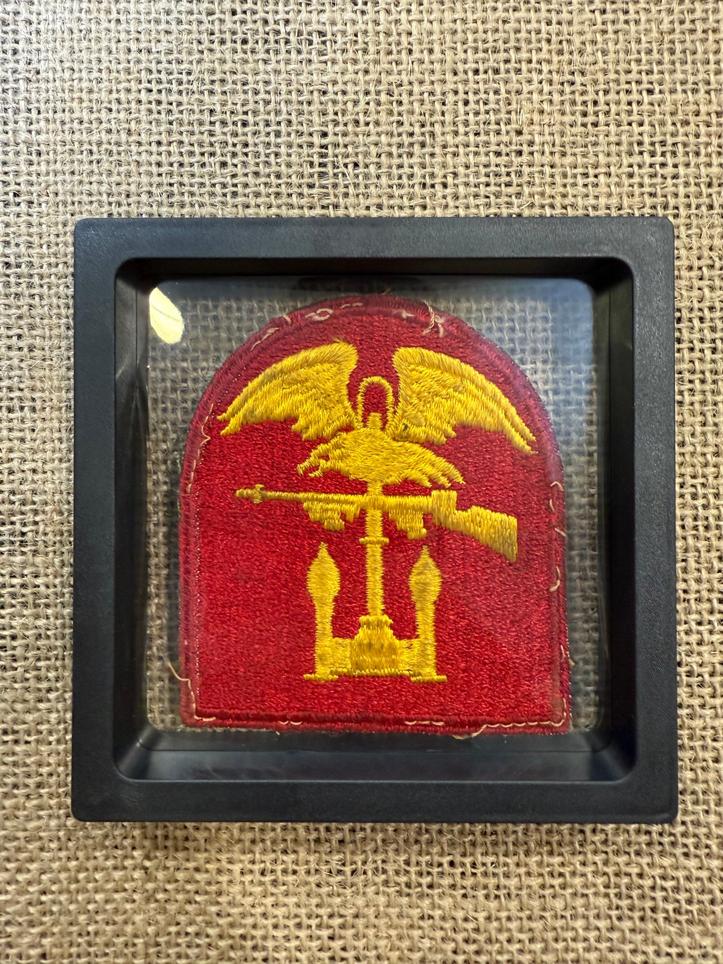 Patch US AMPHIBIOUS ENGINEER (Red) "Europe"