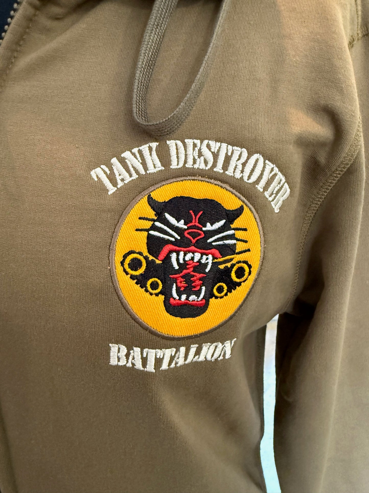 SWEAT CAPUCHE TANK DESTROYER (Kaki)