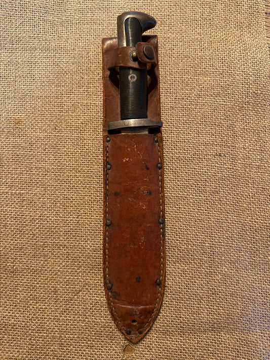 Baïonnette USM1 GARAND (modifié) + Fourreau Cuir (6)