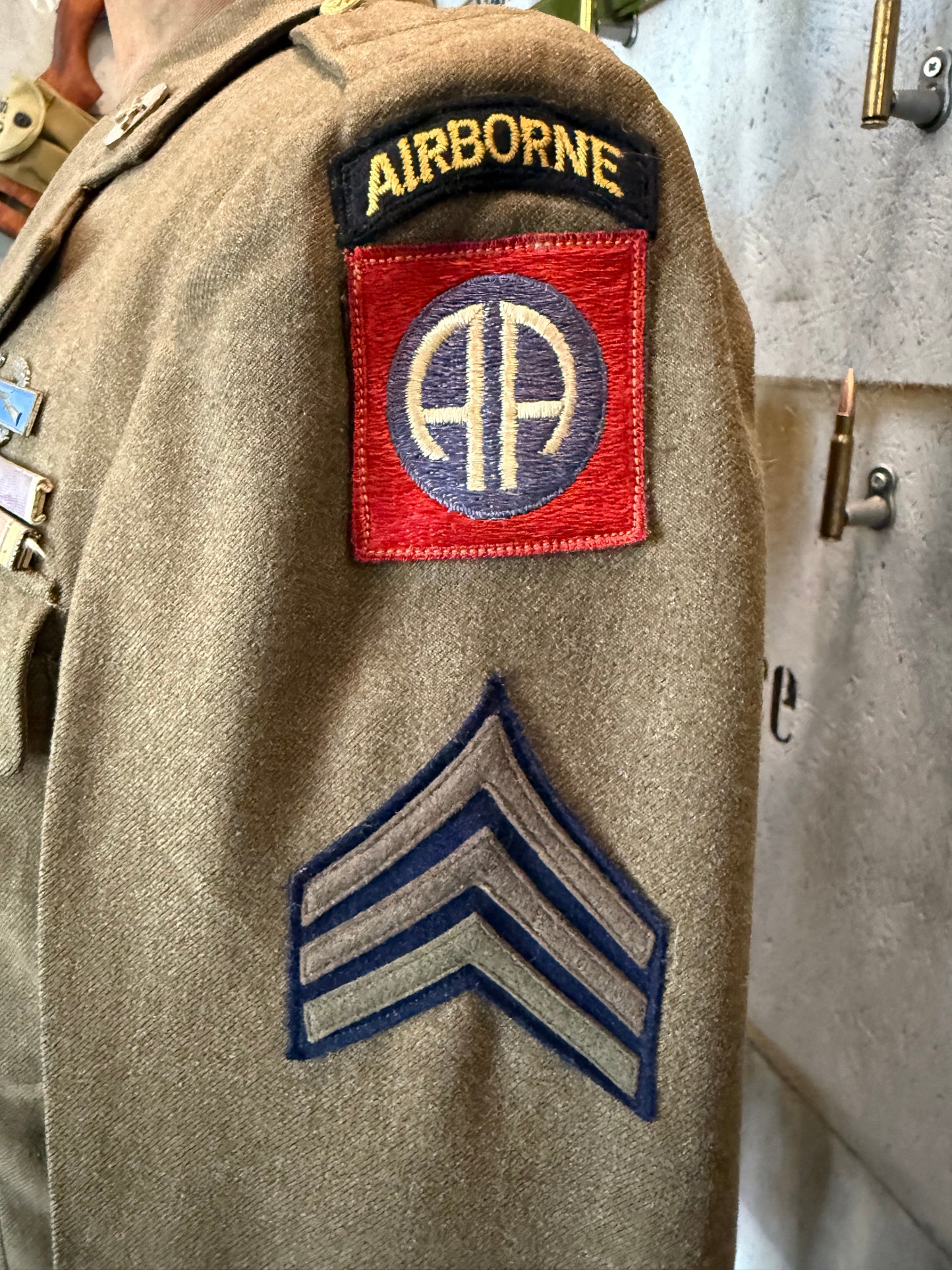 Veste US de sortie Sergent 82th Airborne