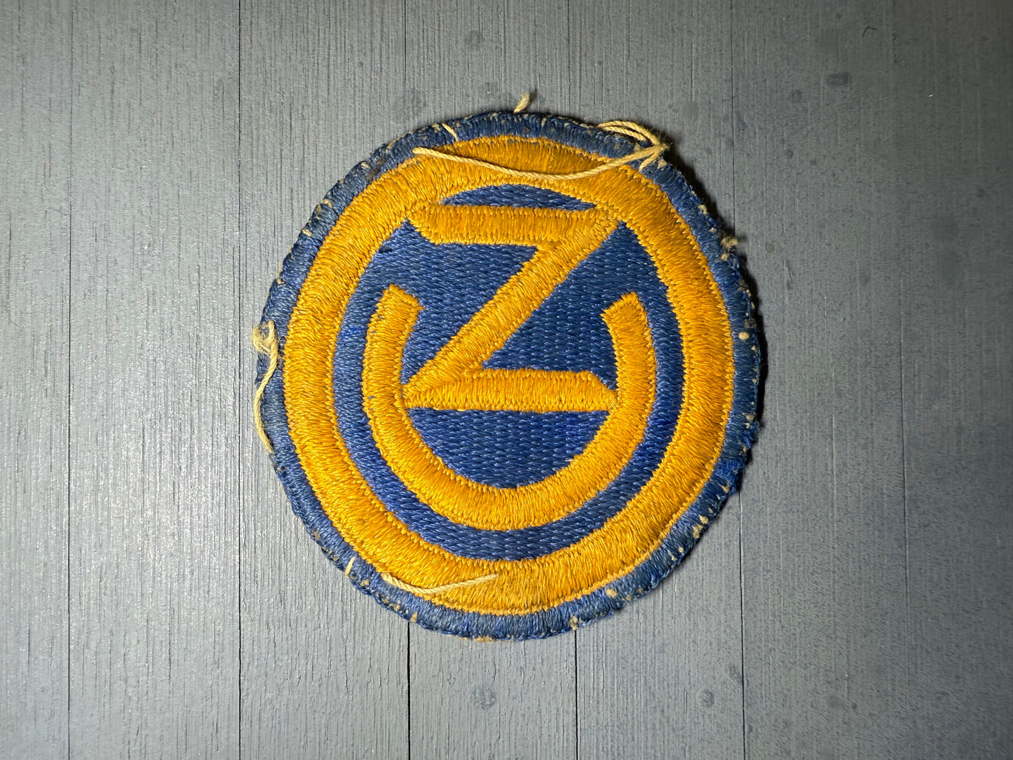 Patch US 102st Infantry Division "Europe"