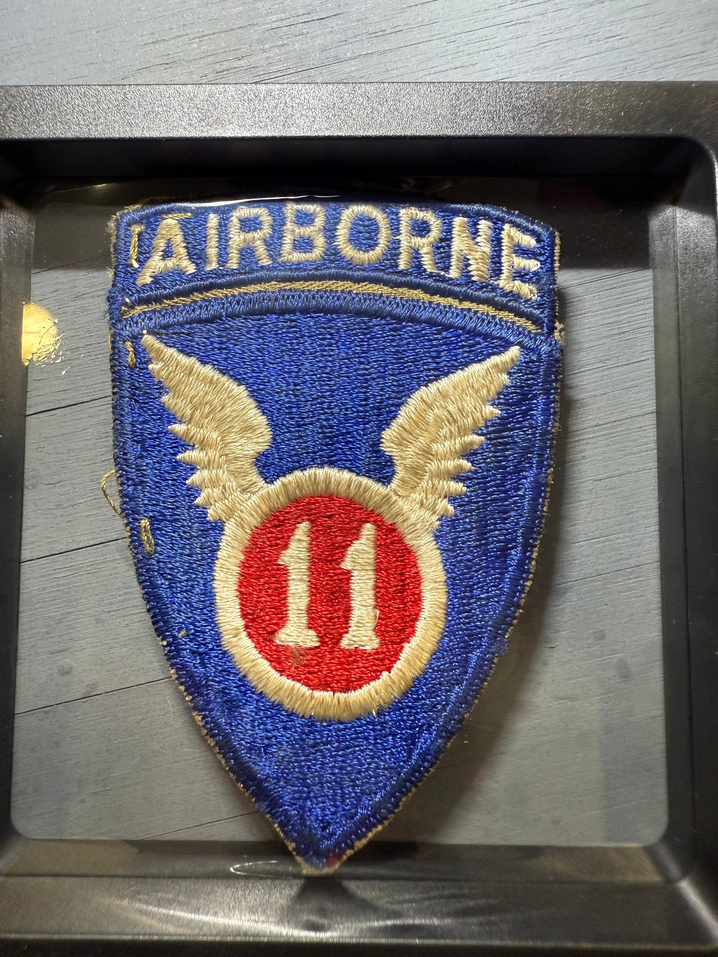 Patch US 11st Division Airborne "Pacific" (Cadre 3D)