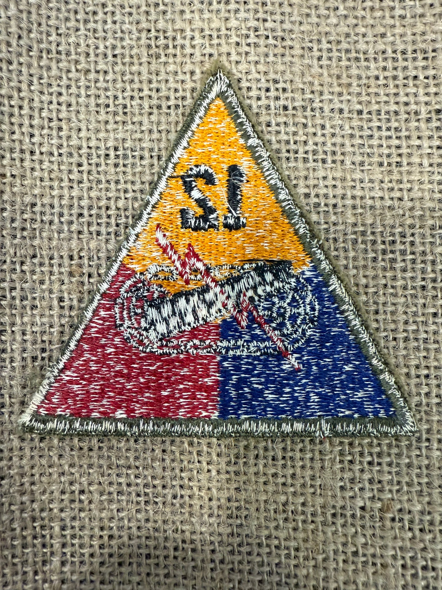 Patch US 12st Armored Division US (Ref29)