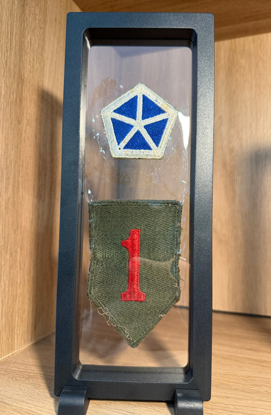 Patch US 5 Corps & 1st Infantry Division "En DUO"