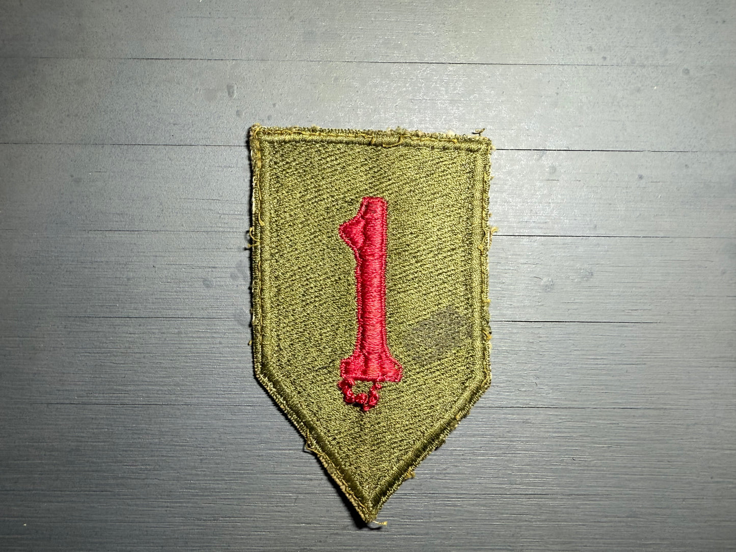 Patch US 1st Infantry Division (Dos Blanc)