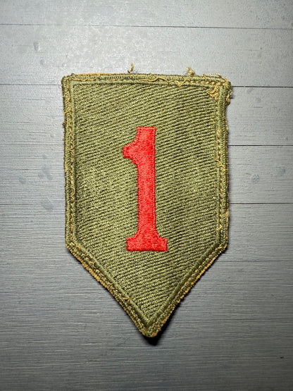 Patch US 1st Infantry Division (Dos Blanc)