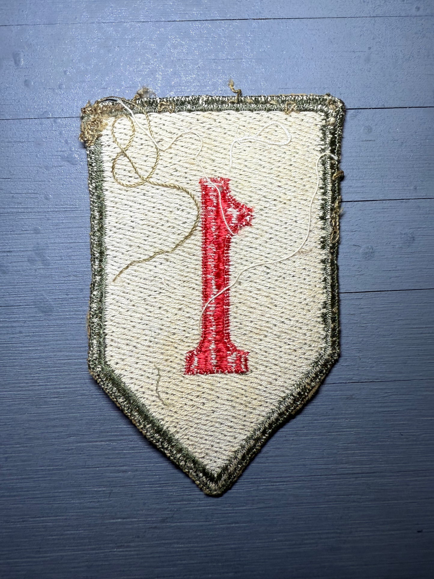 Patch US 1st Infantry Division (Dos Blanc)