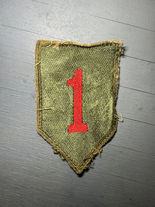 Patch US 1st Infantry Division "Fabrication Locale"