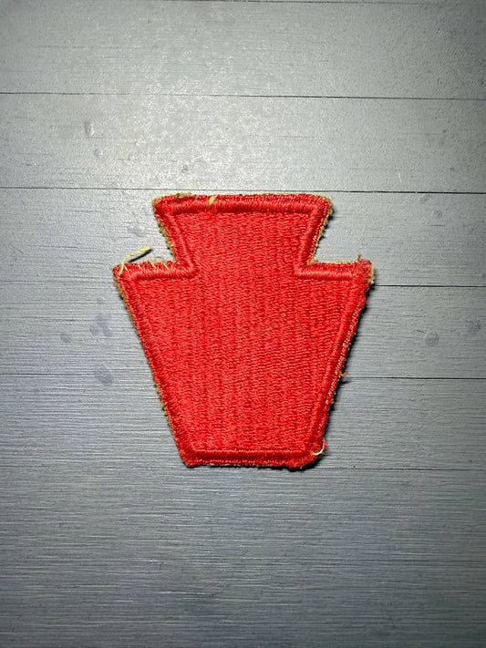 Patch US 28st Infantry Division (Dos blanc) "Europe"