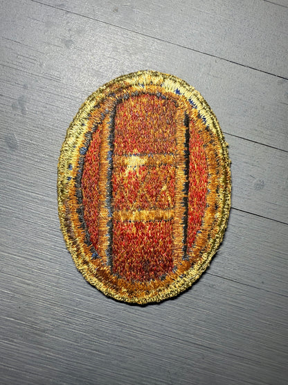 Patch US 30st Infantry Division (Dos vert) "Cadre 3D"
