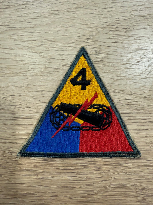 Patch US 4st Armored Division US, Laine