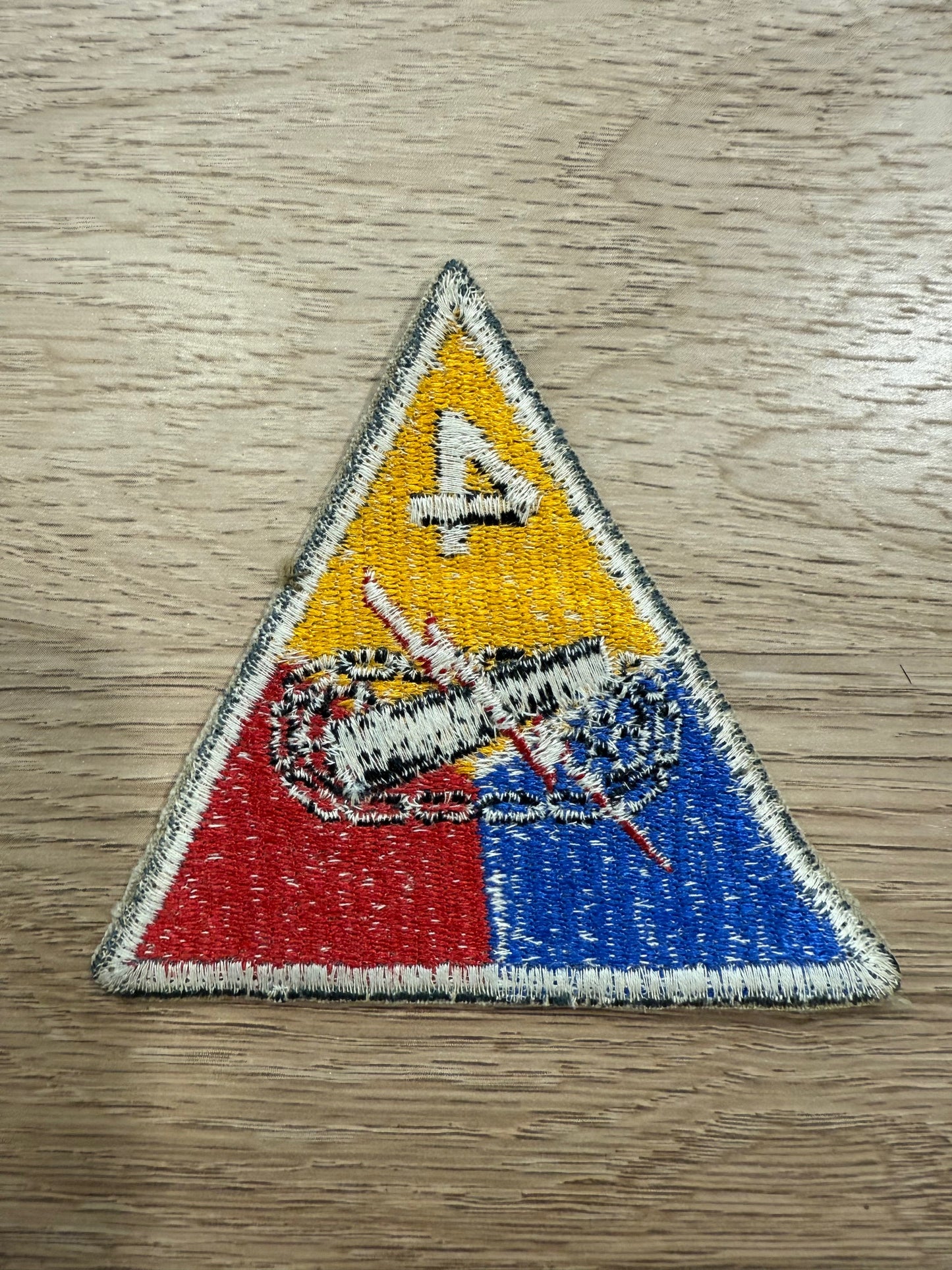 Patch US 4st Armored Division US, Laine