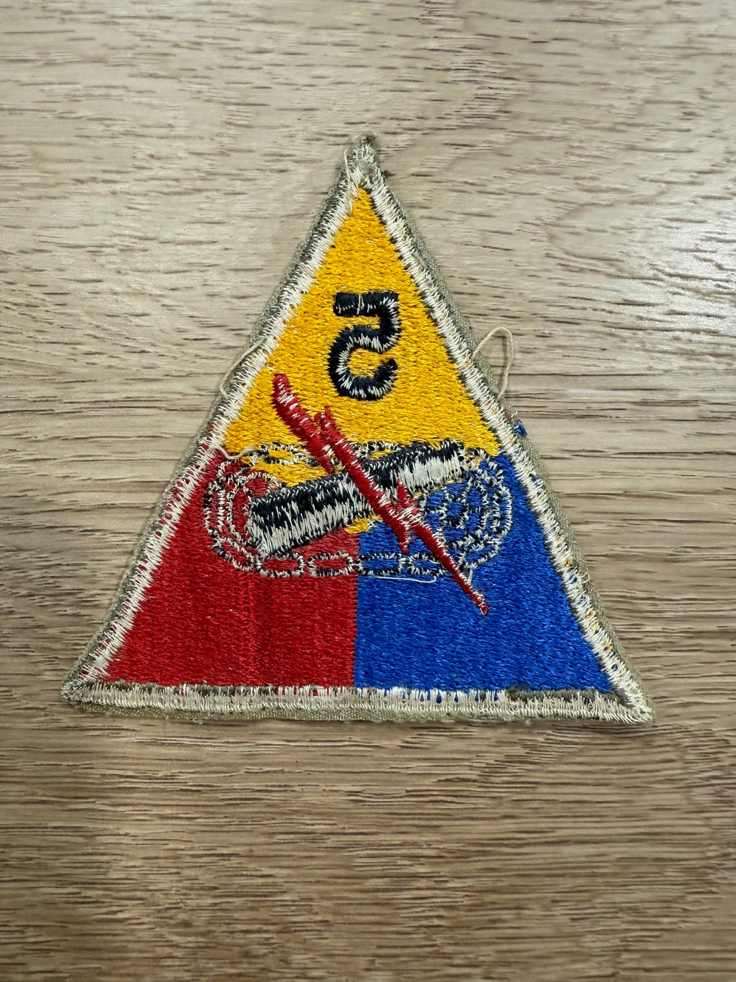 Patch US 5st Armored Division US, 1944
