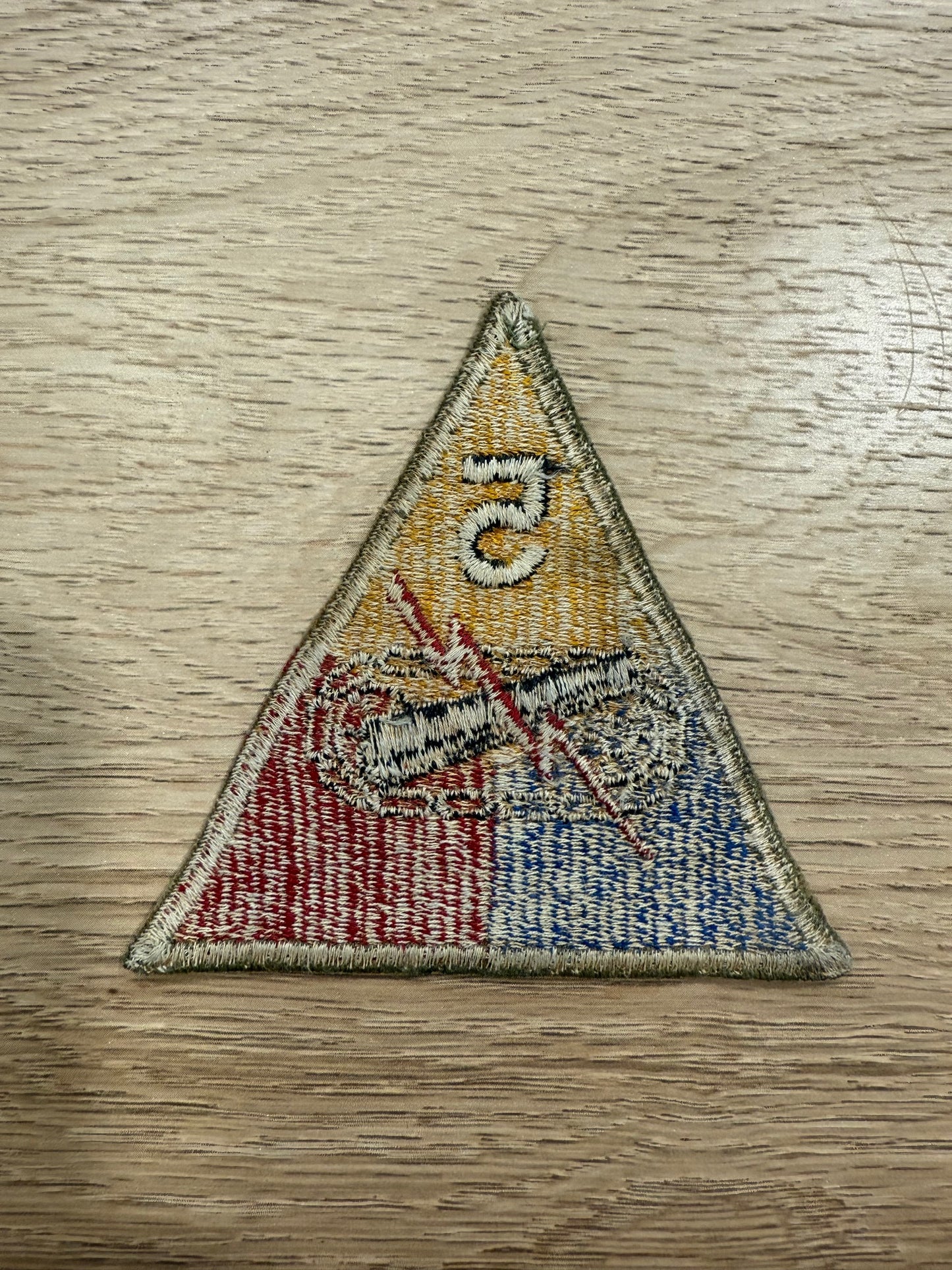 Patch US 5st Armored Division US, Pré 1944