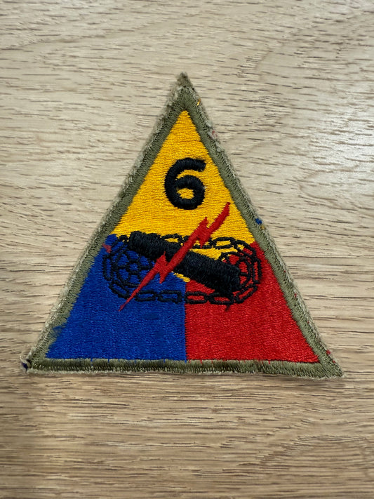 Patch US 6st Armored Division US