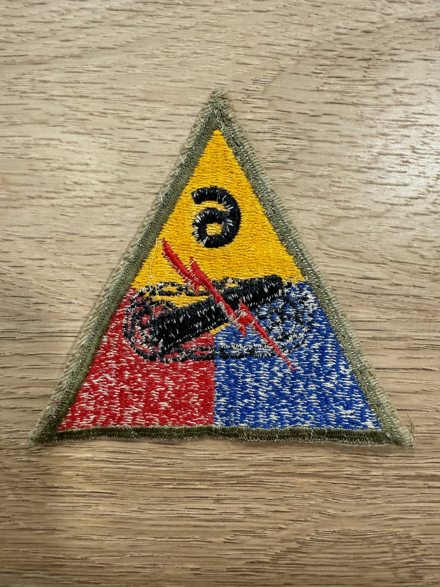 Patch US 6st Armored Division US