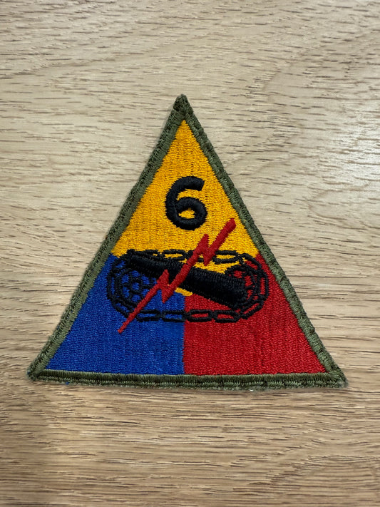 Patch US 6st Armored Division US
