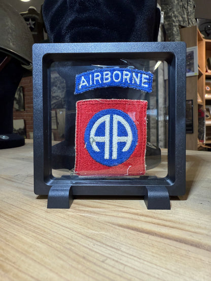 Patch US 82st Division Airborne "Europe" (Cadre 3D)