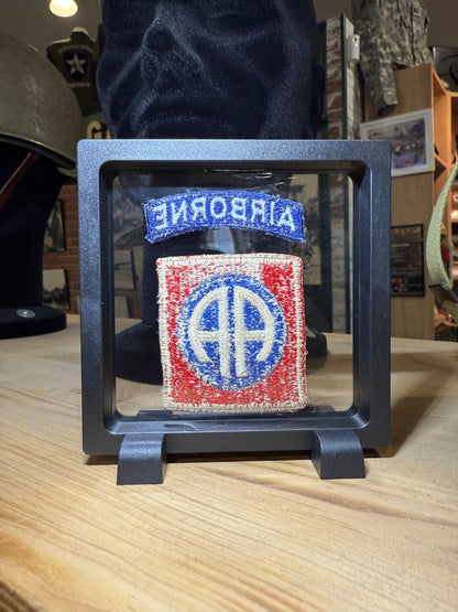 Patch US 82st Division Airborne "Europe" (Cadre 3D)
