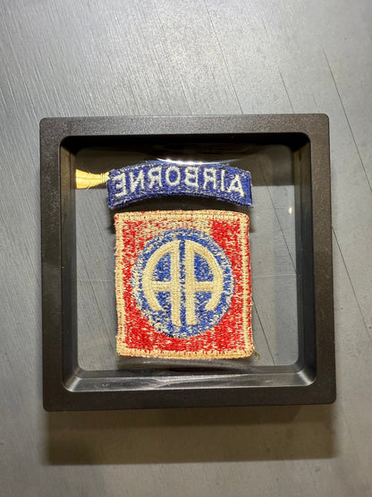 Patch US 82st Division Airborne "Europe" (Cadre 3D)