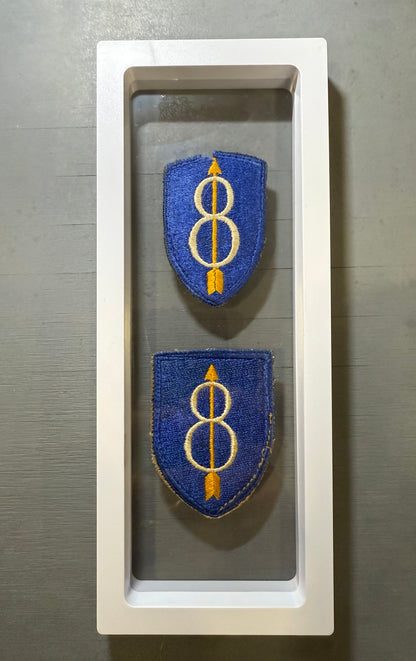 Patch US 8st Infantry Division "En DUO"