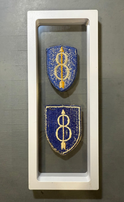 Patch US 8st Infantry Division "En DUO"