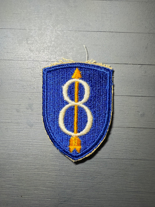 Patch US 8st Infantry Division