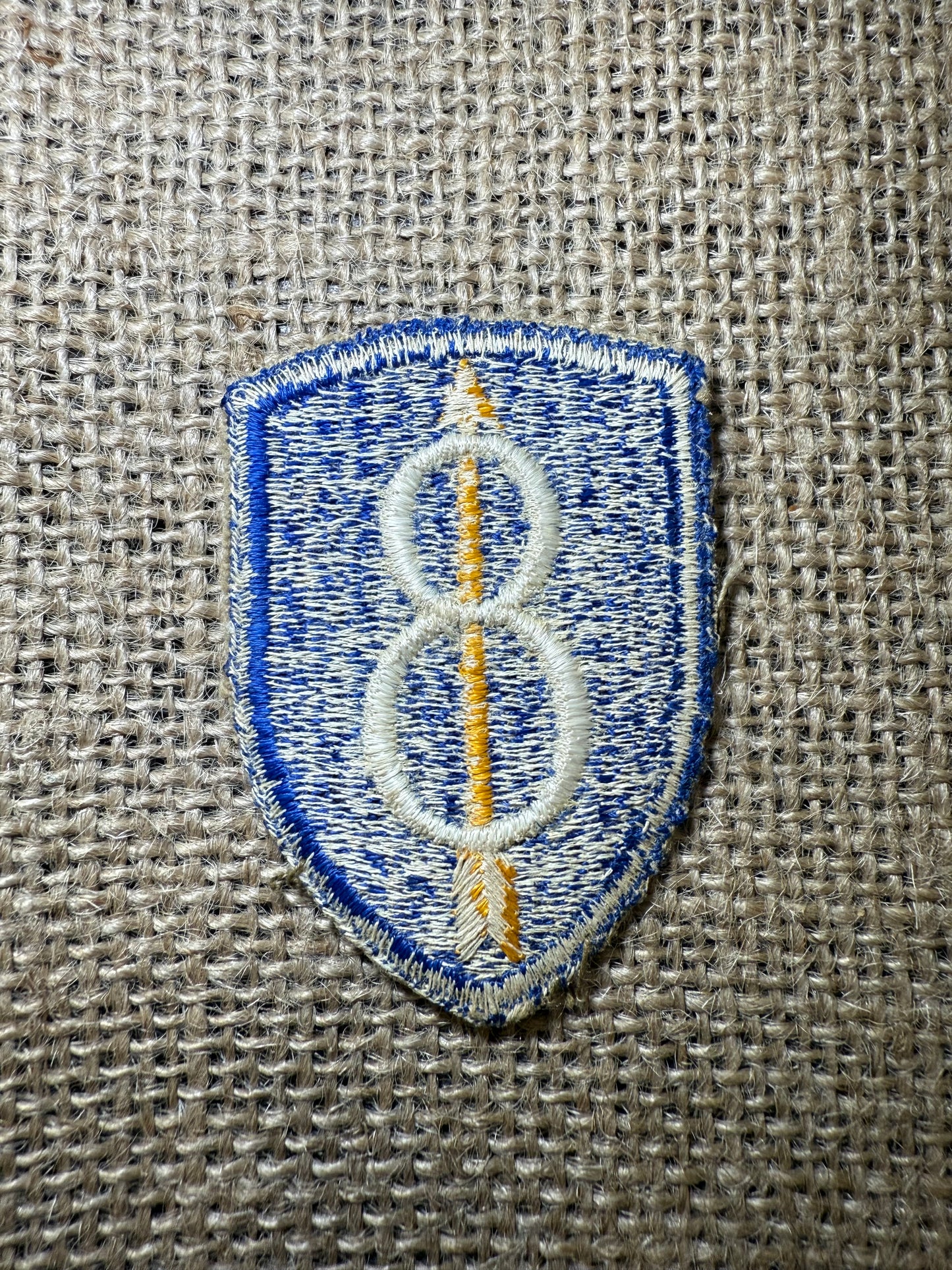 Patch US 8st Infantry Division (Ref25)