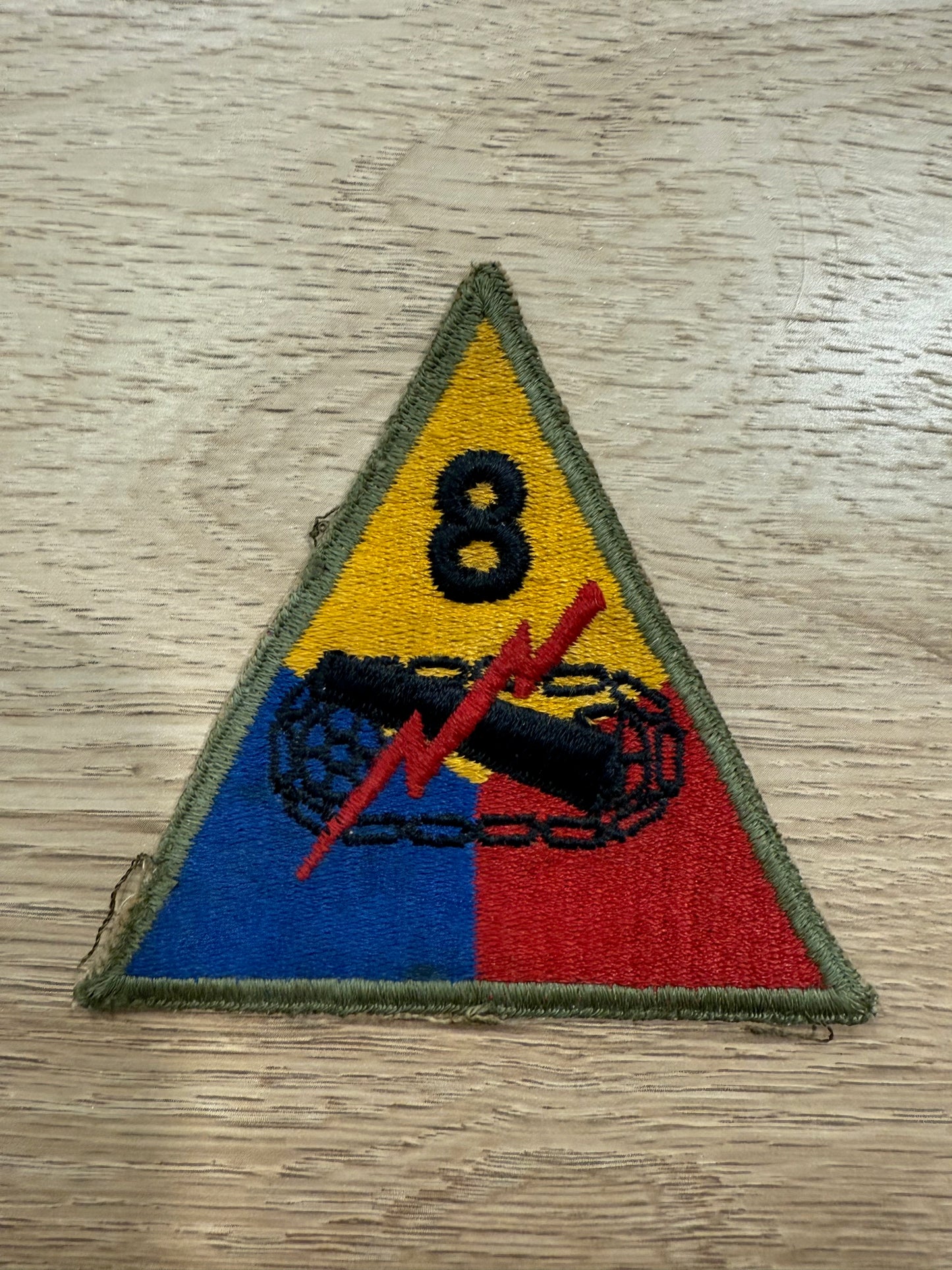 Patch US 8st Armored Division US