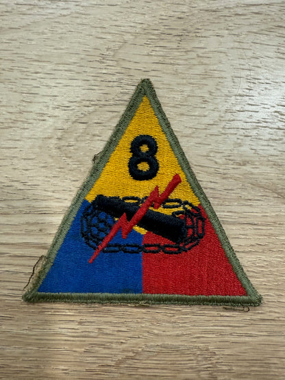 Patch US 8st Armored Division US