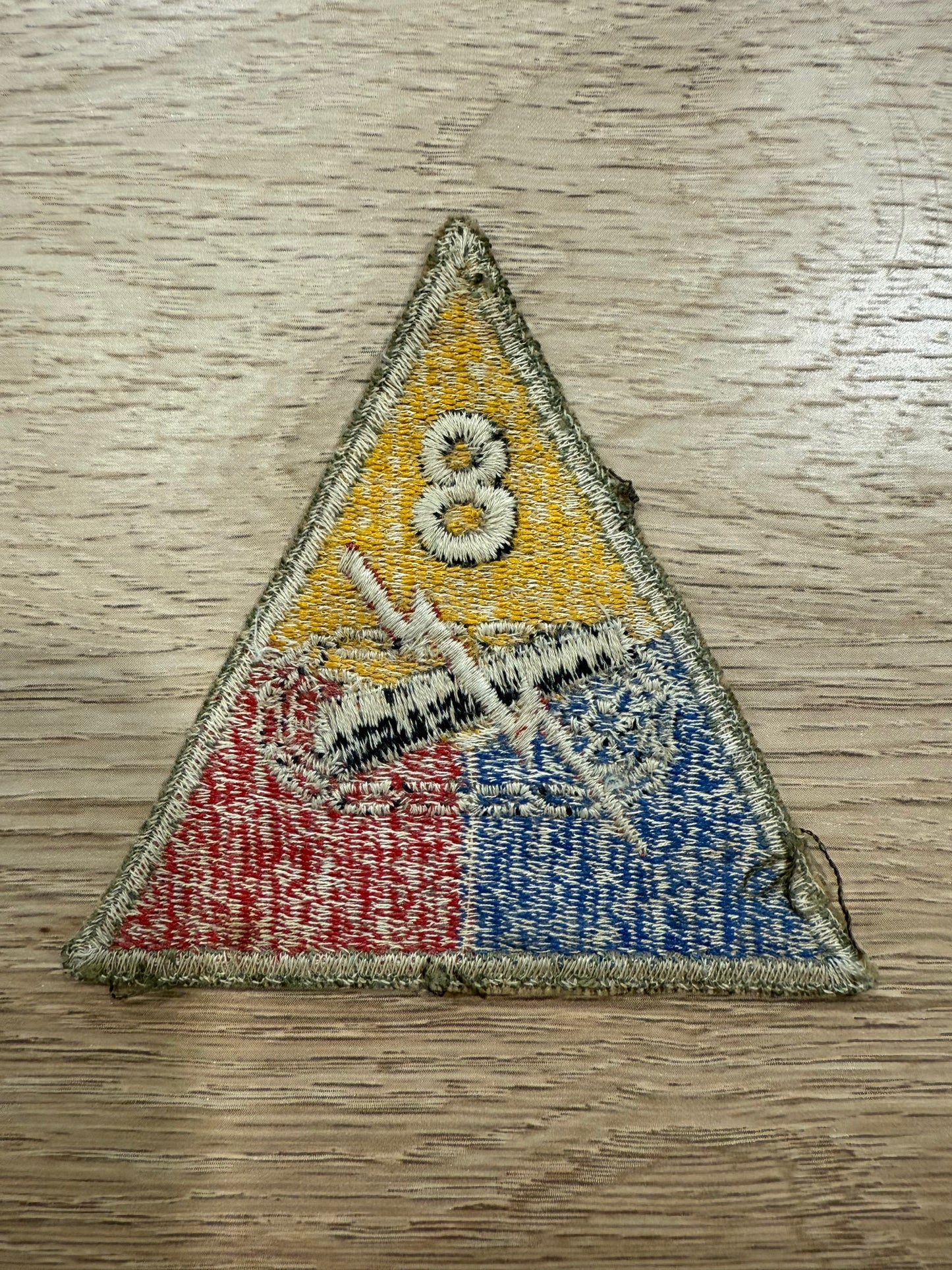 Patch US 8st Armored Division US
