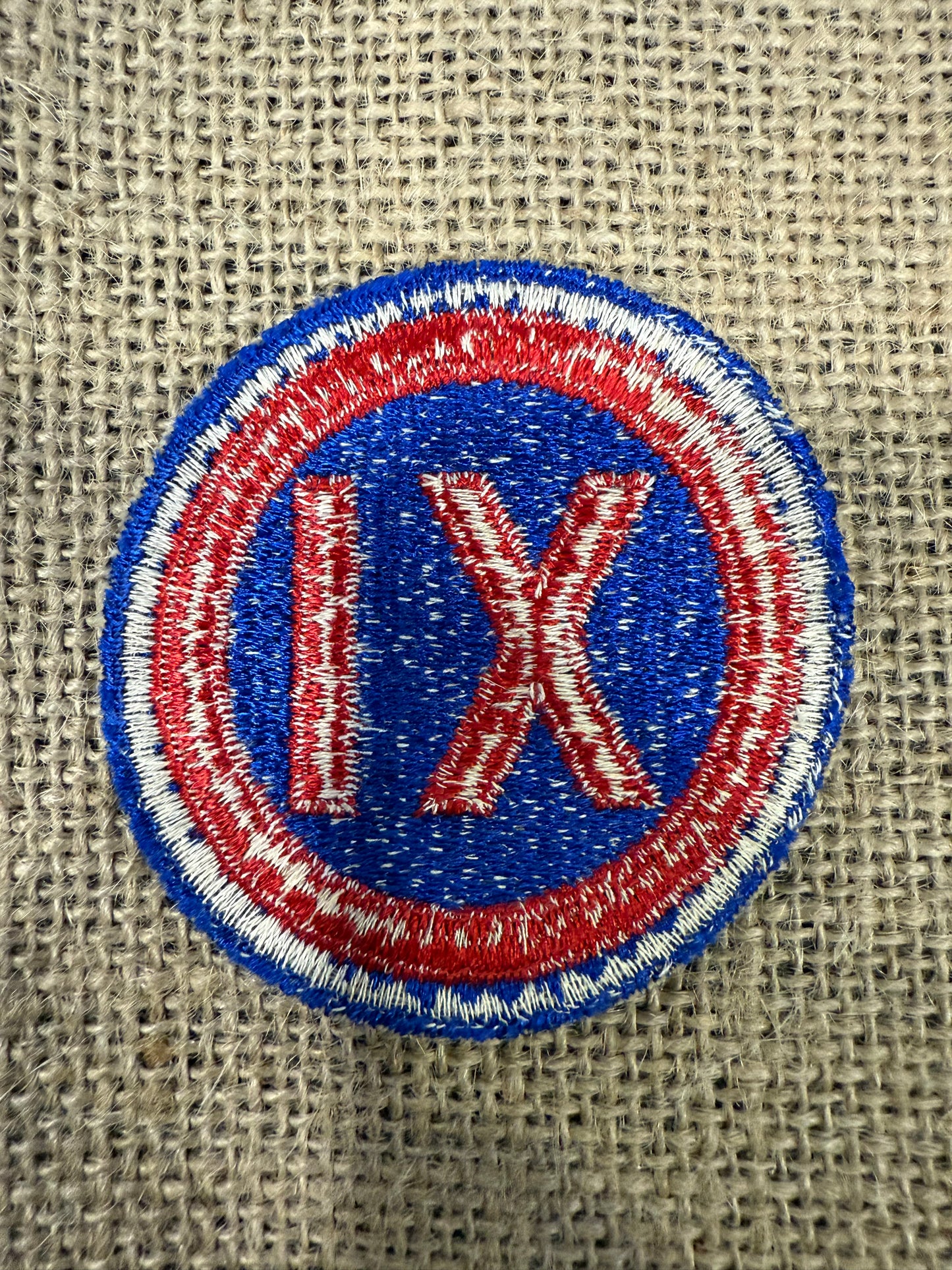 Patch US 9er Corps "Pacific" (Ref35)