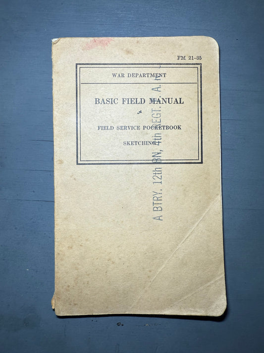 Basic Field Manual - SKETCHING "FM 21-35 (Ref51)