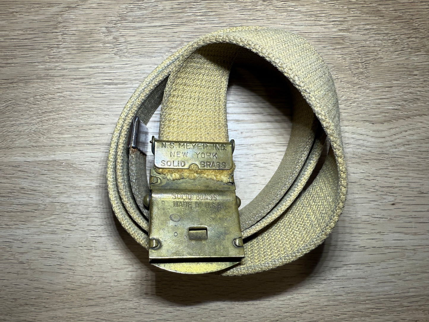 Ceinture US ARMY Officier N.S. MEYER