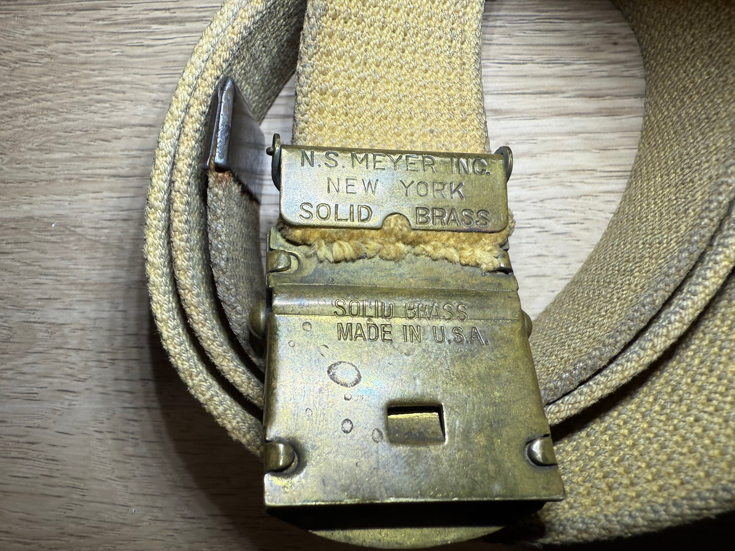 Ceinture US ARMY Officier N.S. MEYER