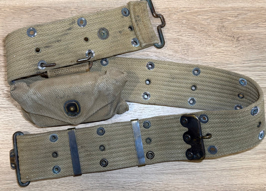 Ceinturon M1936 (Laiton) + Pochette First Aid 1940