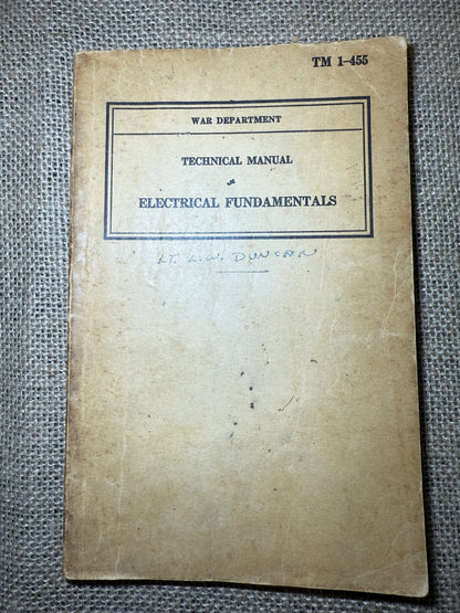 Manuel Electrical Fundamentals TM 1-455 (Ref54)
