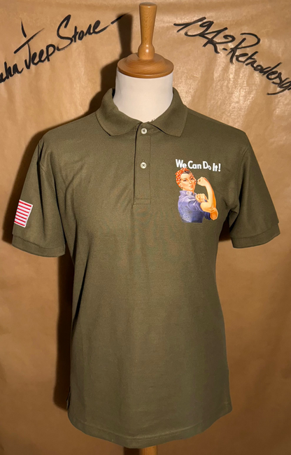 POLO "WE CAN DO IT" (Kaki)
