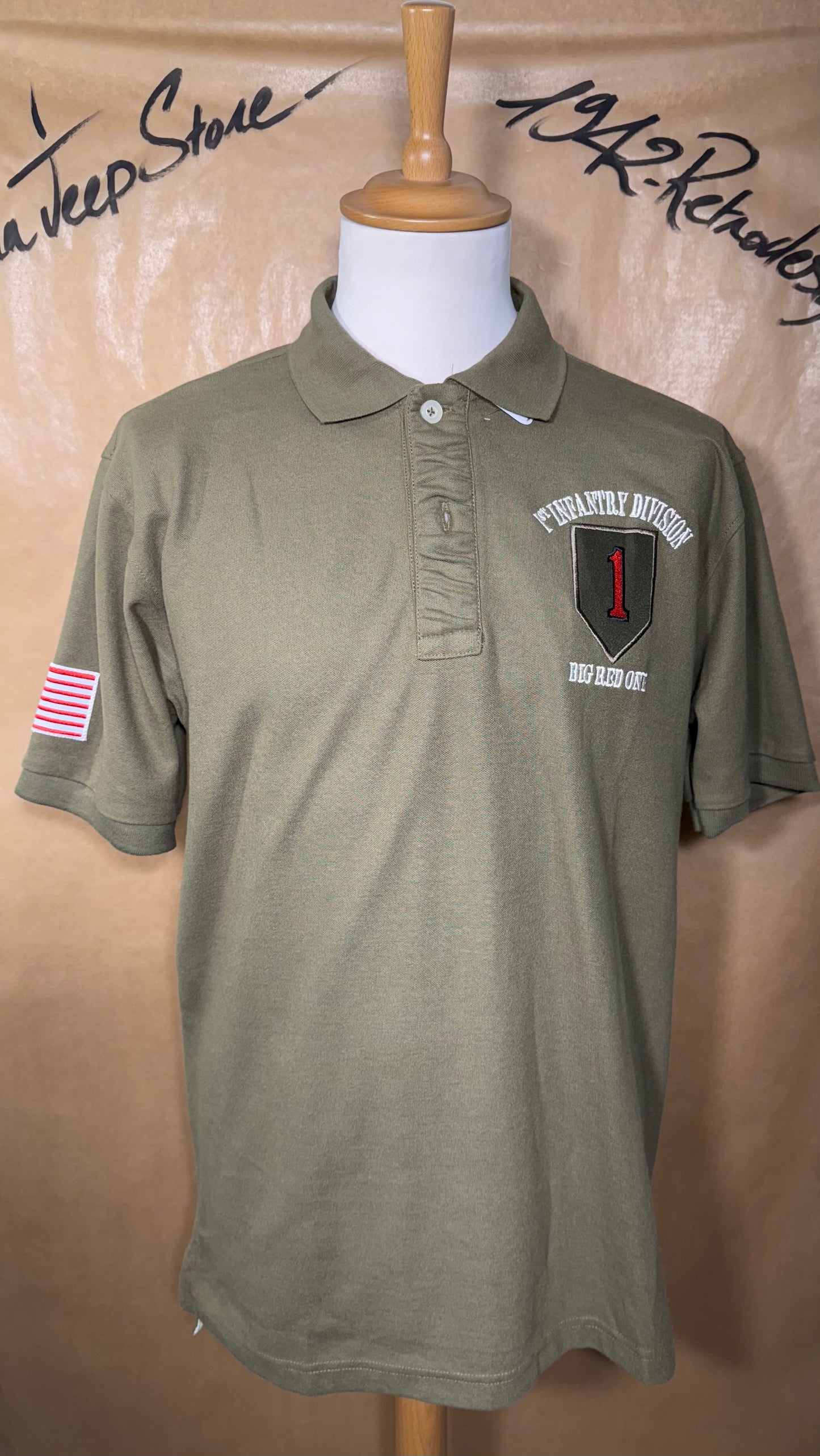 POLO 1ST DI ARMY (kaki)