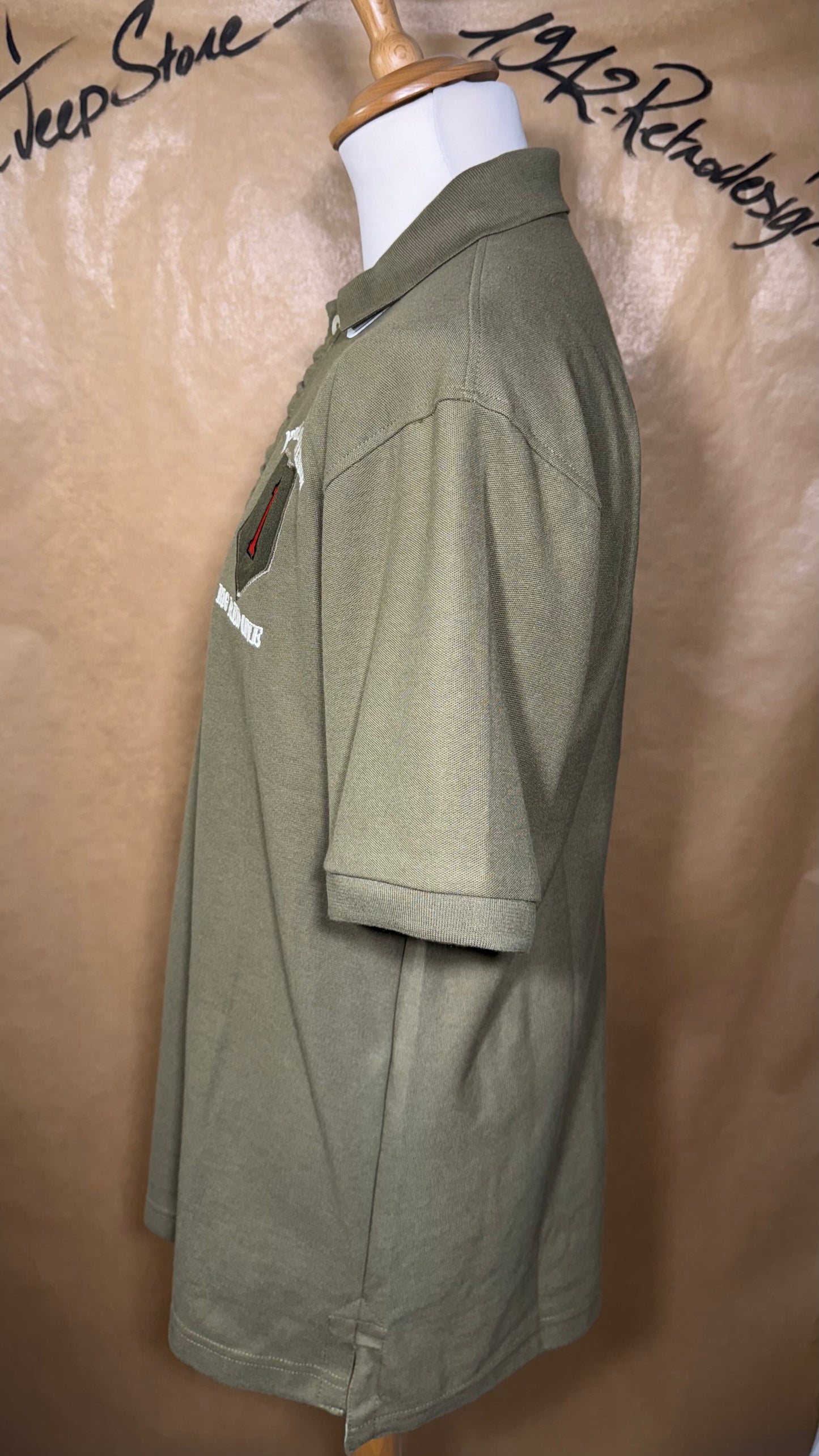 POLO 1ST DI ARMY (kaki)