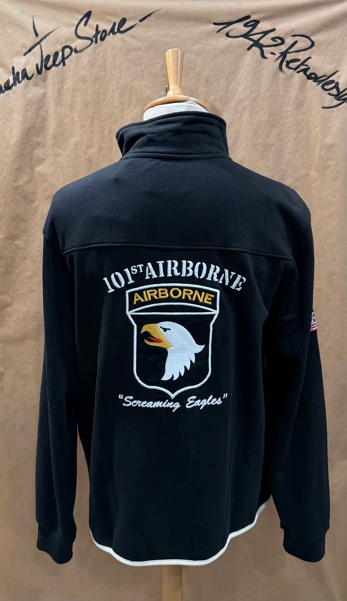 SWEAT 101st AIRBORNE (Noir)
